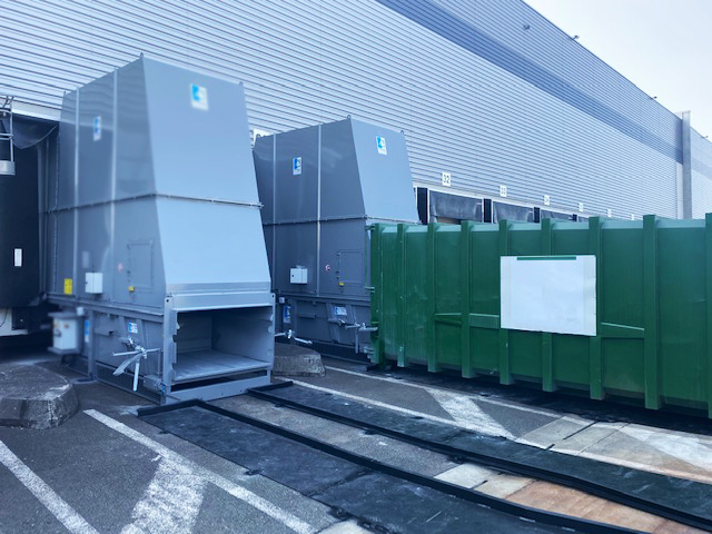 11 Compacteurs à déchets pour C-DISCOUNT Cestas - Pressor