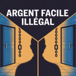 image argent facile illégal bifurcation risques