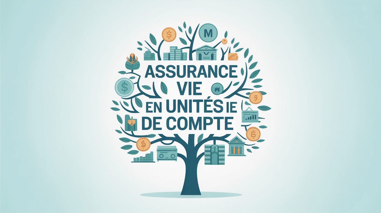 arbre financier stylisé assurance vie unité de compte