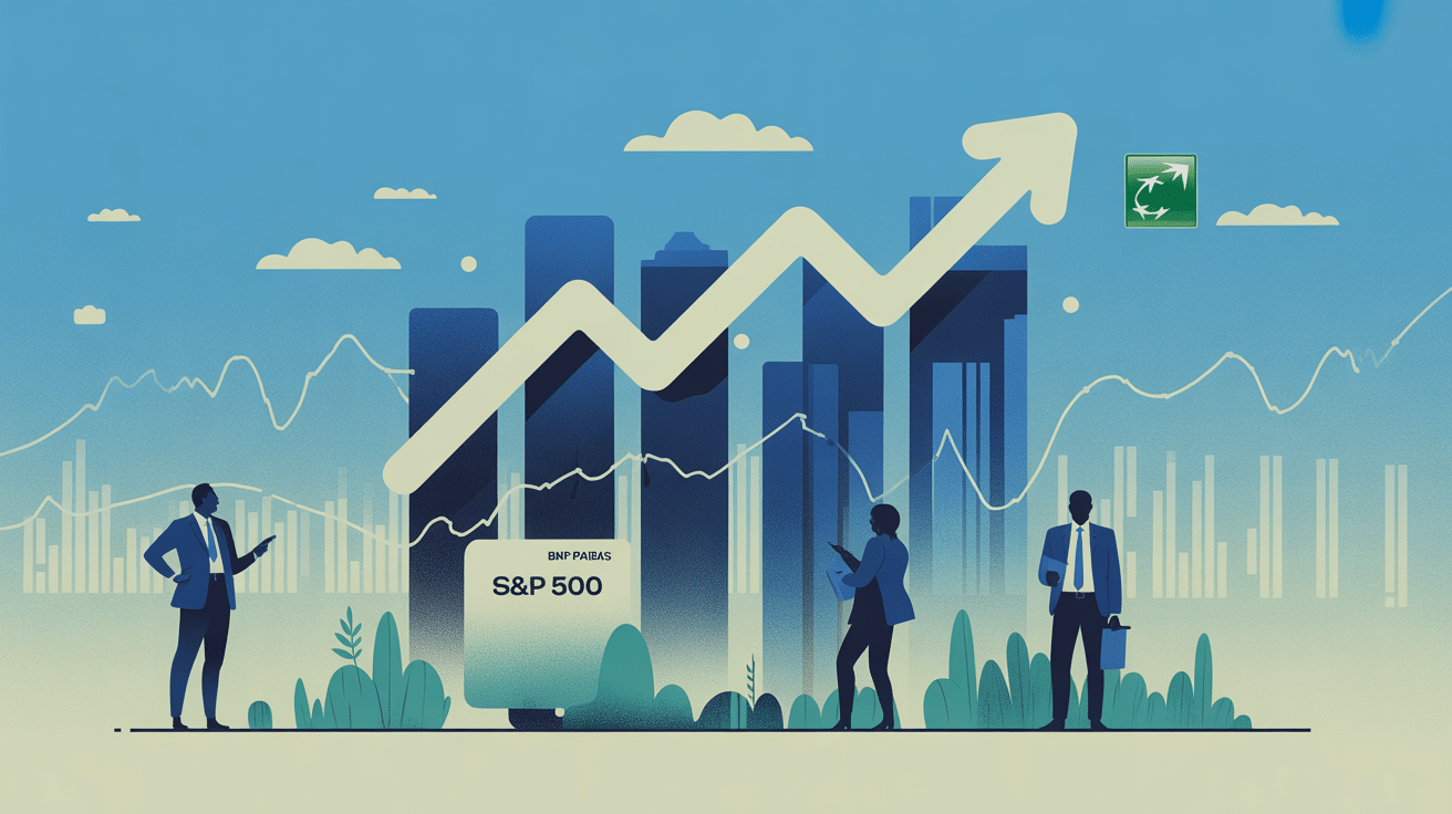 illustration investissement bnp paribas easy s&p 500 bourse américaine
