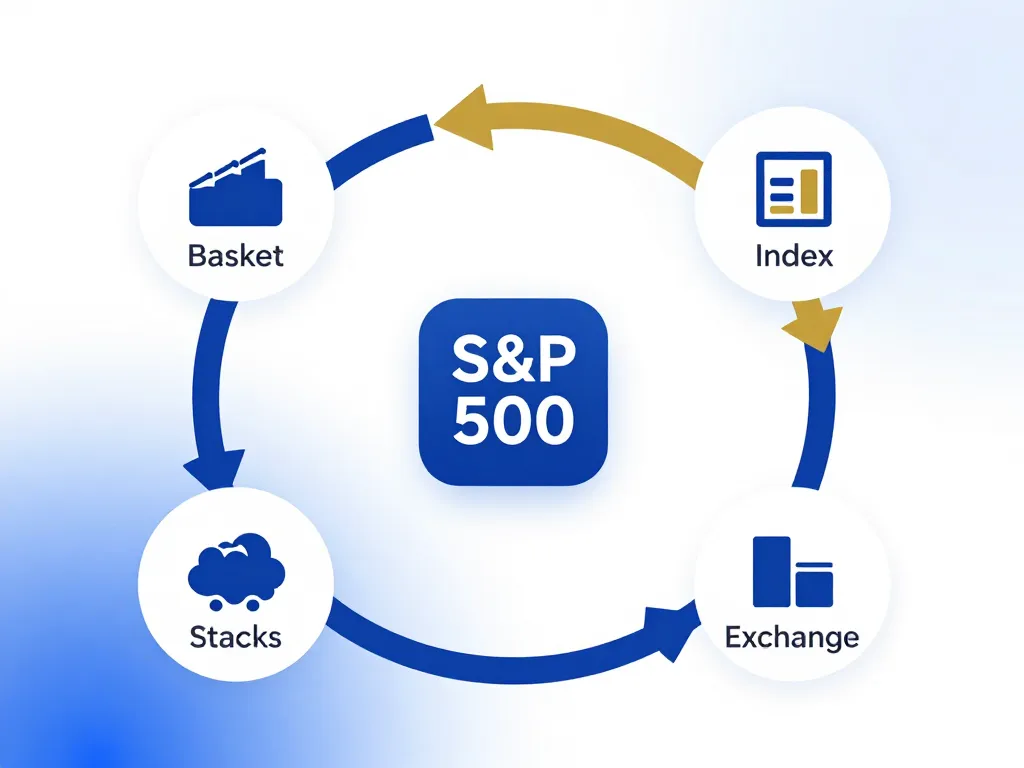 Diagramme fonctionnement ETF BNP Paribas Easy S&P 500 PEA réplication synthétique