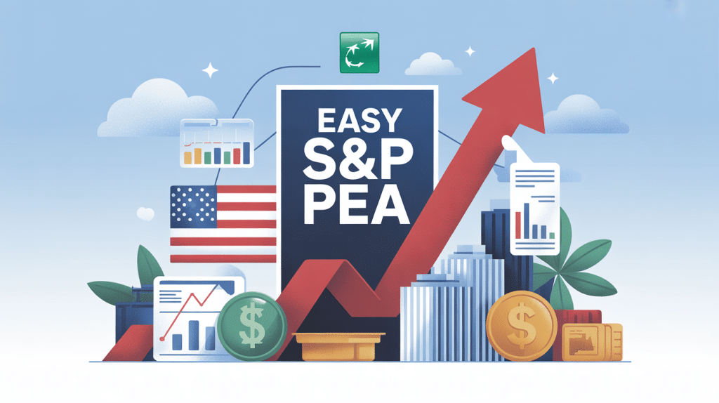 Illustration BNP Paribas Easy S&P 500 PEA fiscalité avantageuse et croissance