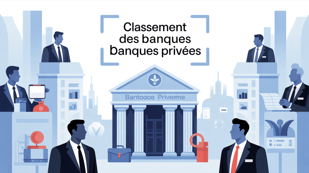 illustration classement des banques privées gestion patrimoine premium