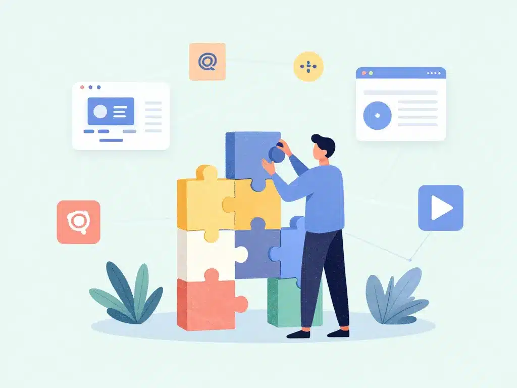 Illustration branding personnel cmanjou cohérence