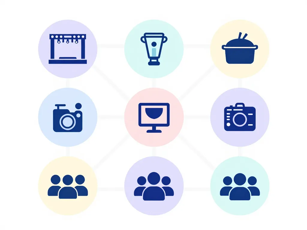 code ape evenementiel concept diagramme métiers