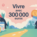 combien de temps peut on vivre avec 300 000 euros illustration principale optimisée SEO