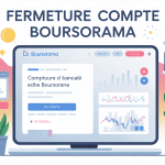 comment fermer un compte boursorama illustration ordinateur sécurité