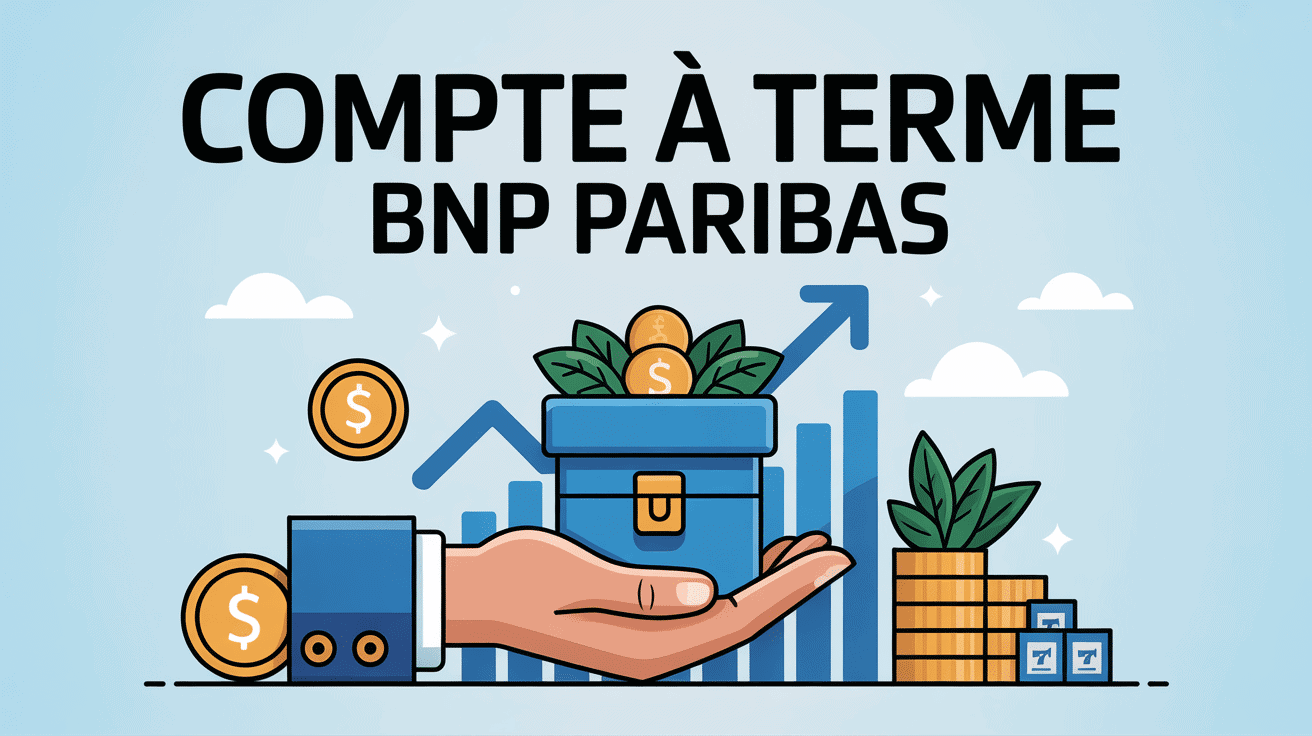 compte à terme bnp paribas illustration sécurité simplicité