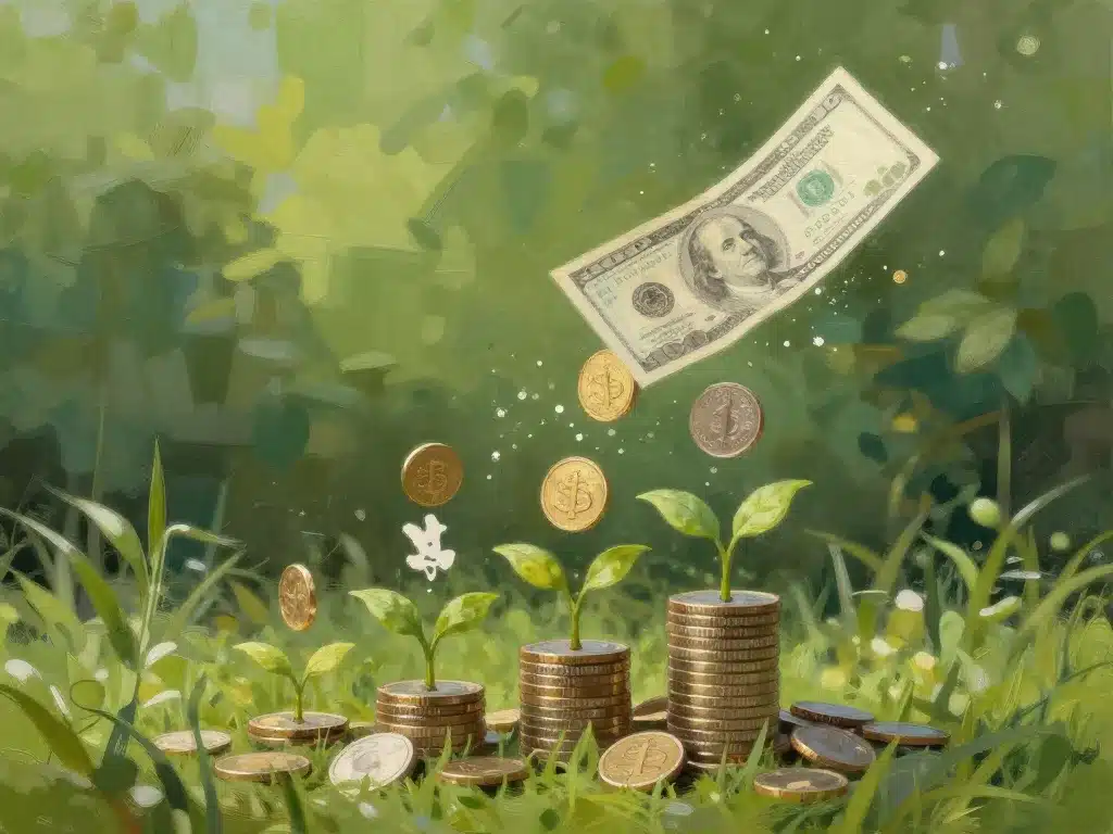 Métaphore argent investi compte en banque riche