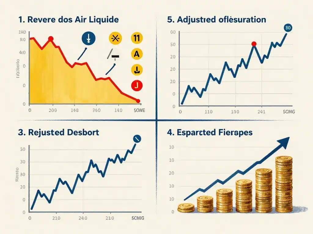 cours air liquide sur 100 ans diagramme ajusté split dividendes