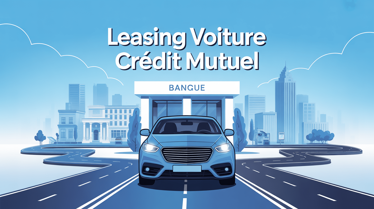 crédit mutuel voiture leasing devant banque road choix