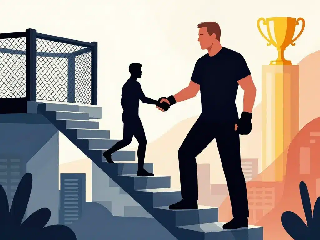 illustration parcours dana white fortune ufc deals