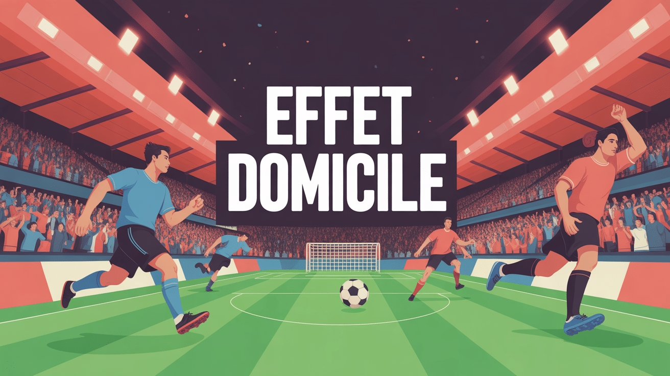 effet domicile ambiance stade illustration