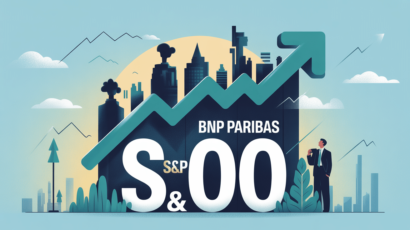 Illustration ETF BNP Paribas Easy S&P 500 graphique croissance