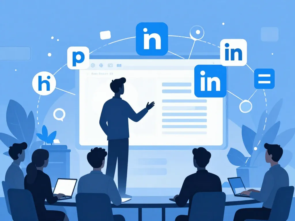 formation social selling emmanuelle petiau illustration approche linkedin