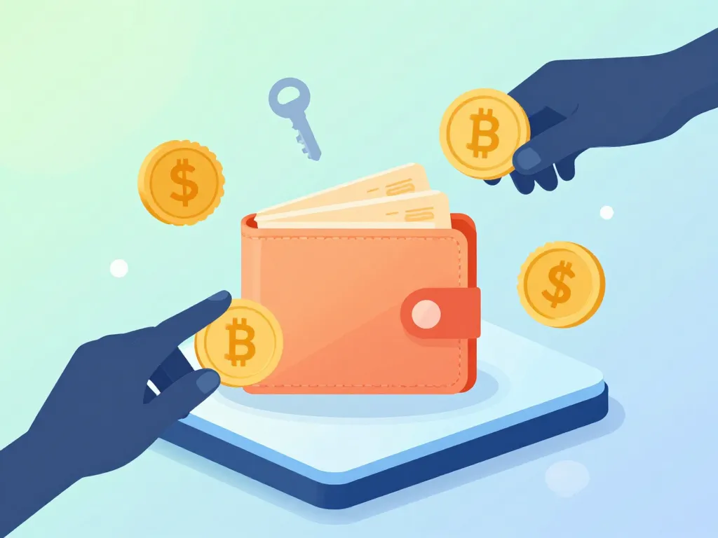 FTM crypto stockage tokens wallet illustration sécurisée