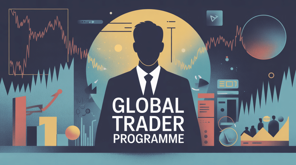 Global Trader Programme illustration trader et marchés financiers