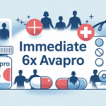 immediate 6x avapro illustration médicale informative