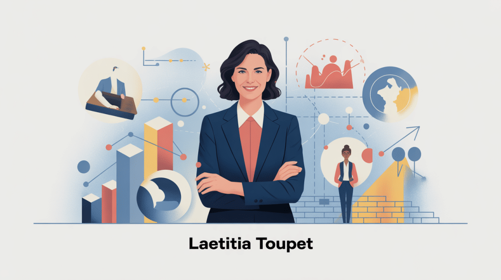 illustration laetitia toupet dirigeante management industrie