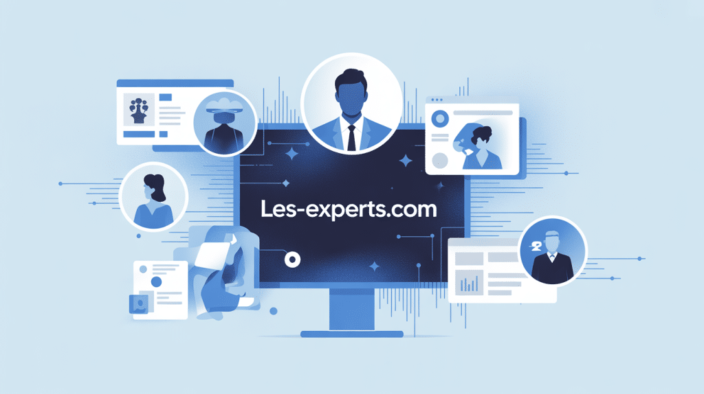 les-experts.com illustration plateforme professionnelle