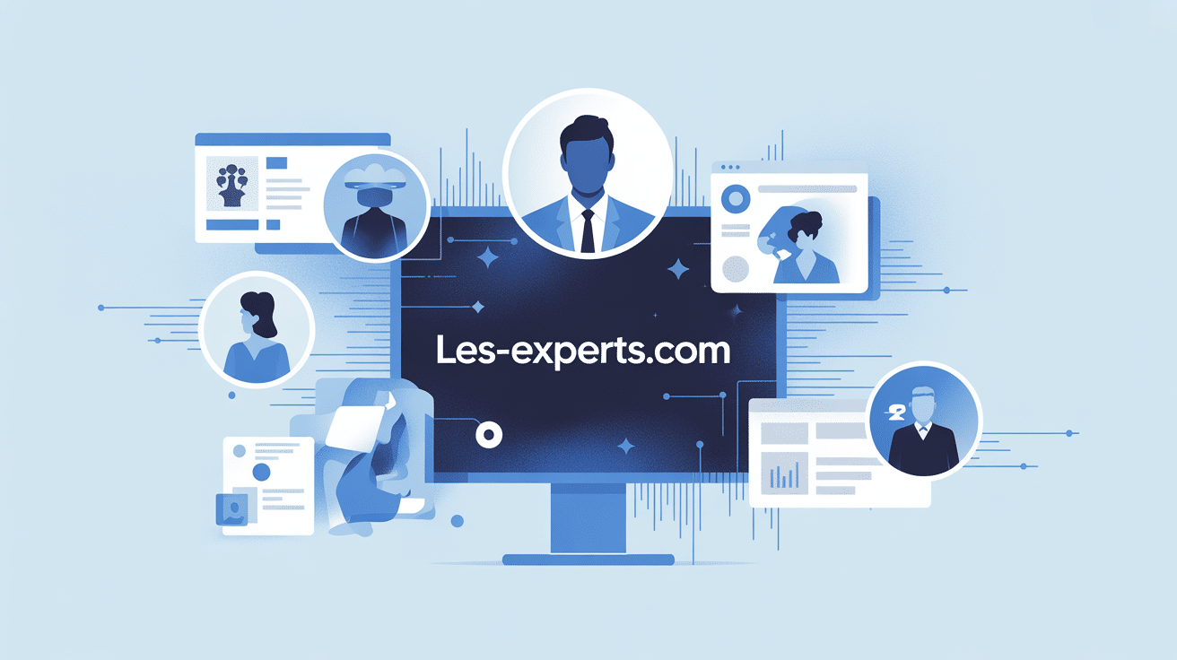 les-experts.com illustration plateforme professionnelle