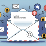 lettre recommandée exemple enveloppe avis réception France