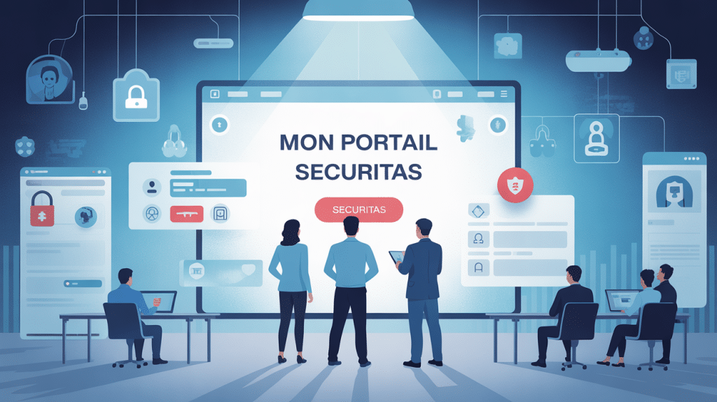 illustration accueil sécurisé mon portail securitas