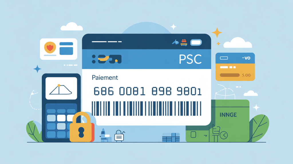 illustration paiement psc code sécuritaire