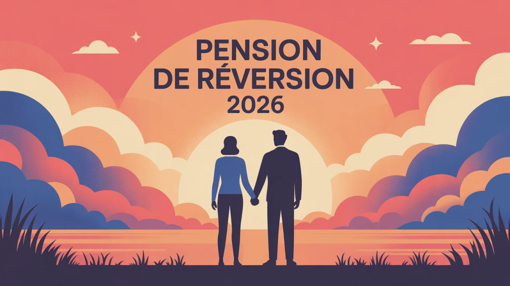 illustration couple sécurité pension de réversion 2026