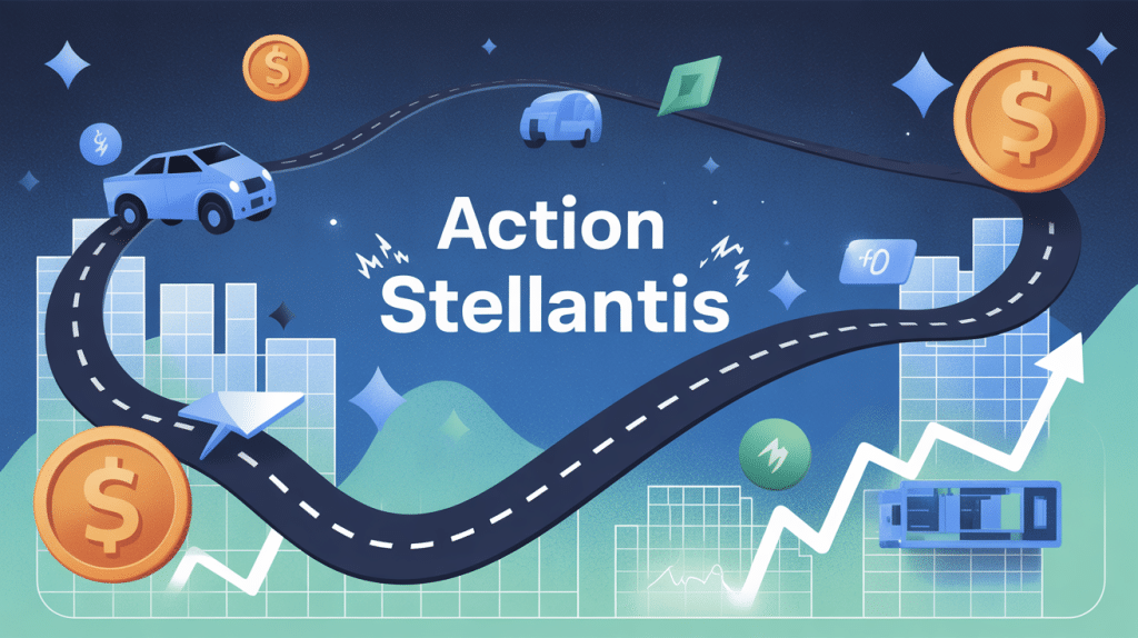 prévision action stellantis visuel volatilité bourse voitures électriques