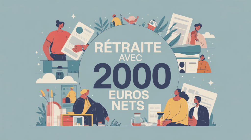 quelle retraite pour un salaire de 2000 euros net illustration retraite France