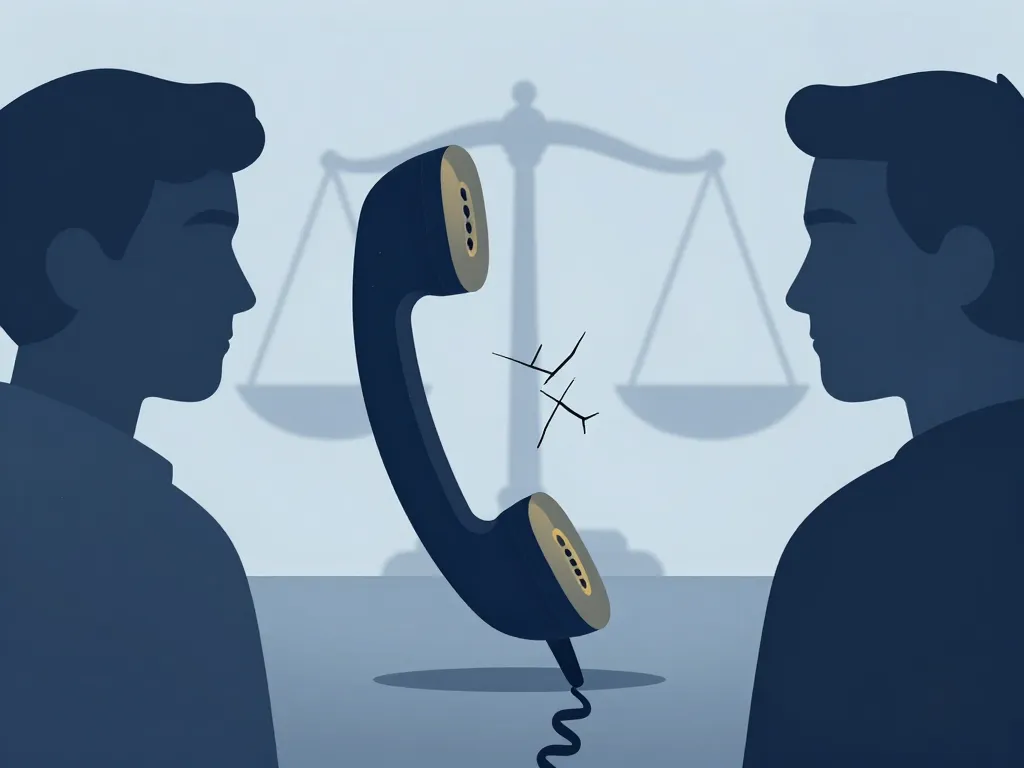 symbolique juridique raccrochage au nez