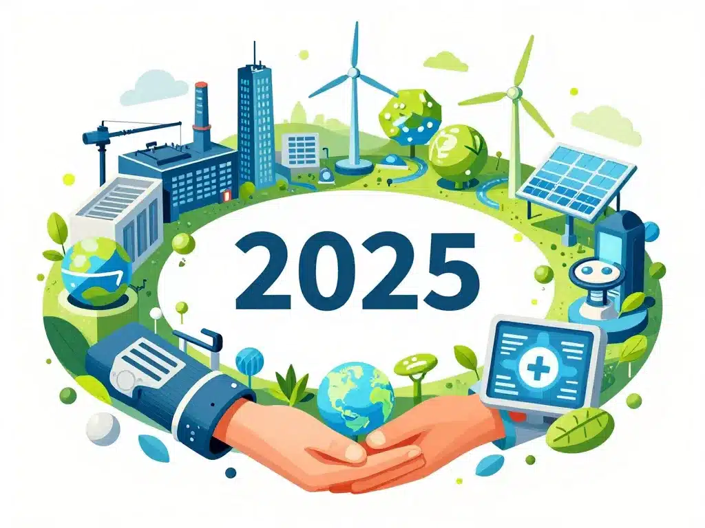 Secteurs action pas cher à fort potentiel 2025 énergie industrie tech santé