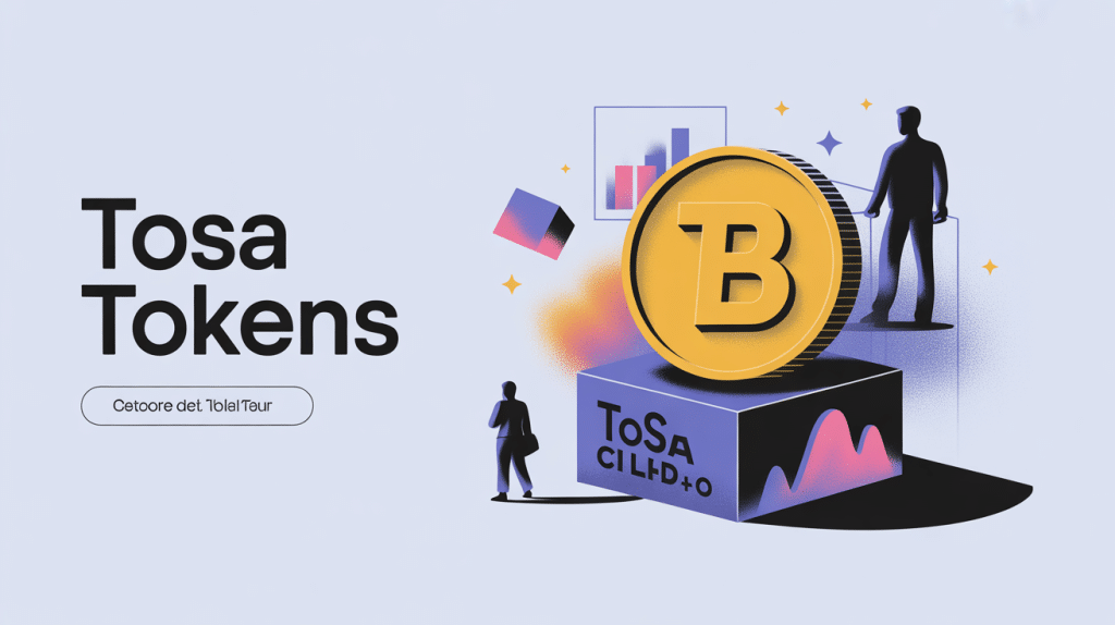 Présentation visuelle des tosa tokens dans l'écosystème crypto
