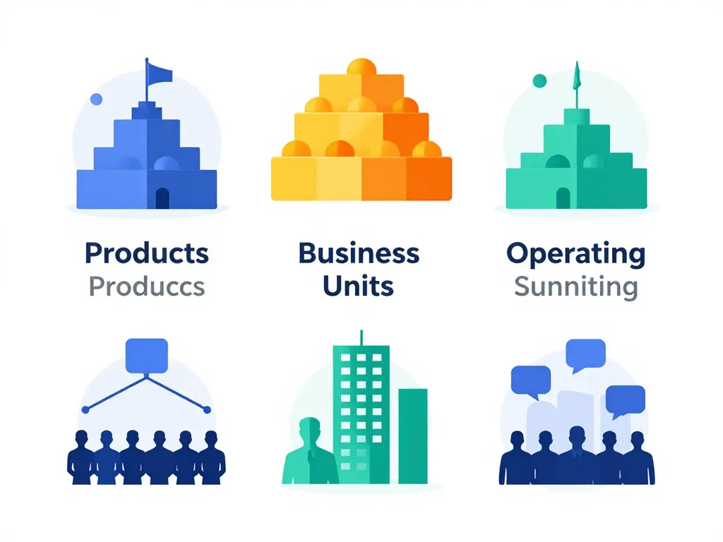 Editorial units in business structures corporate