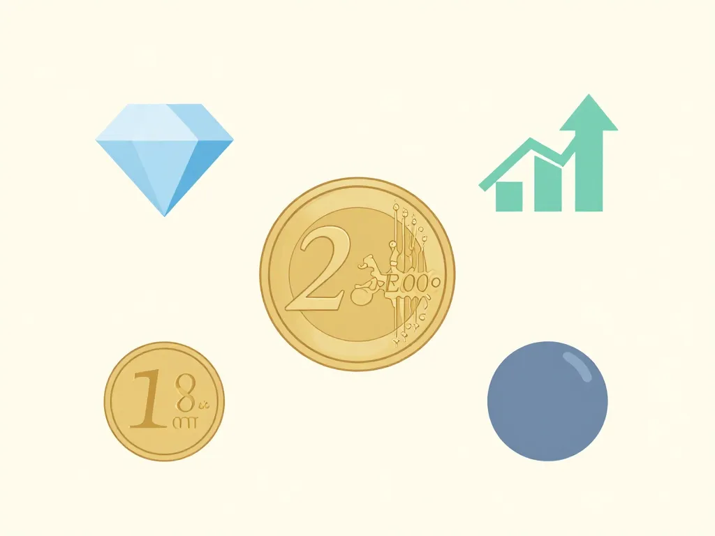 valeur pièce 2 euros arbre de vie 2023 diagramme facteurs valeur