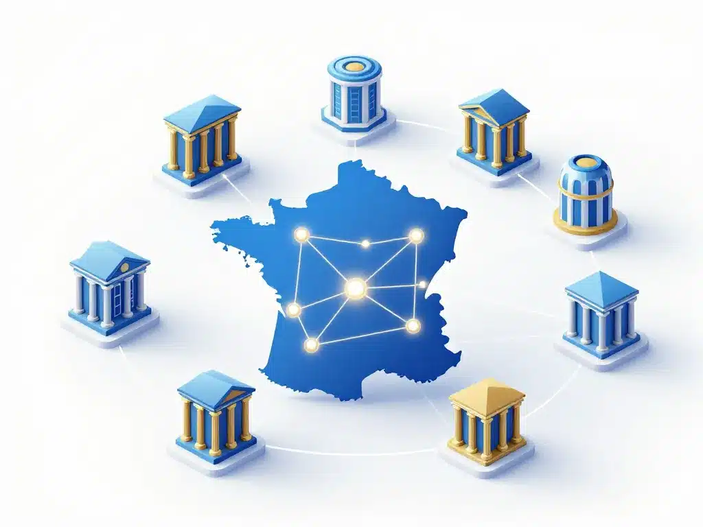 Banques internationales en France structure marché