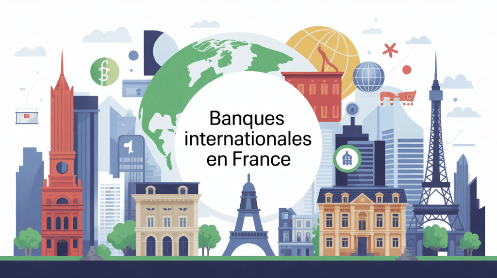 Banques internationales en France globe finance