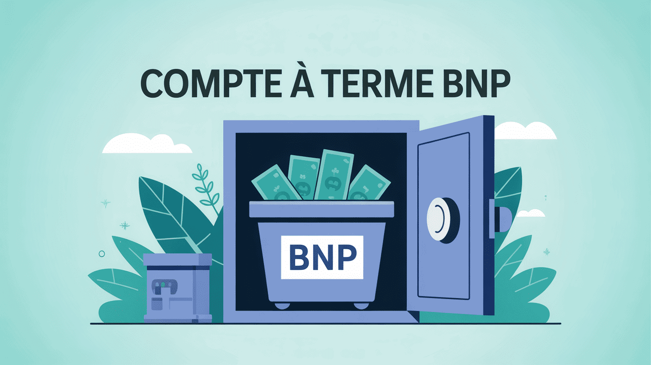 bnp compte a terme illustration securisee