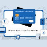 carte virtuelle credit mutuel illustration securite achats