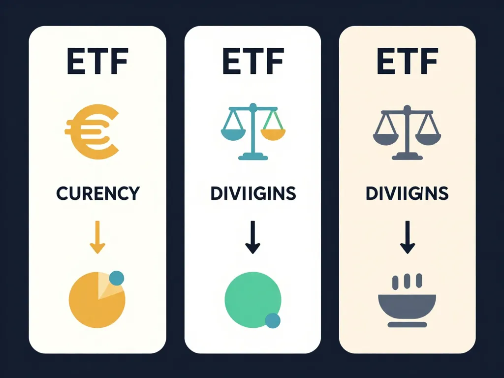 Comparatif etf s and p 500 vanguard, différences clés visuelles
