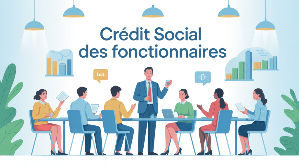 Crédit social des fonctionnaires CSF salle agents publics conseiller