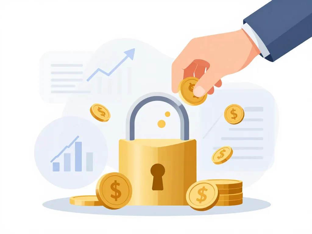 débloquer une assurance vie avant son terme, symbole de déblocage d’épargne