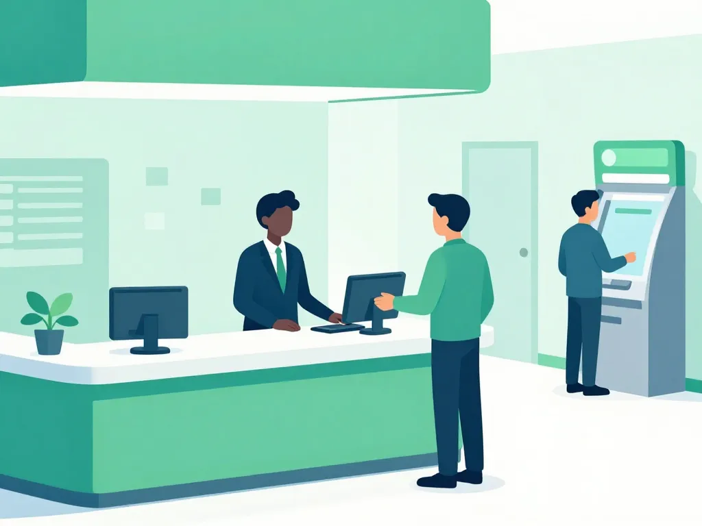 Dépôt de chèque Crédit Agricole au guichet et automate