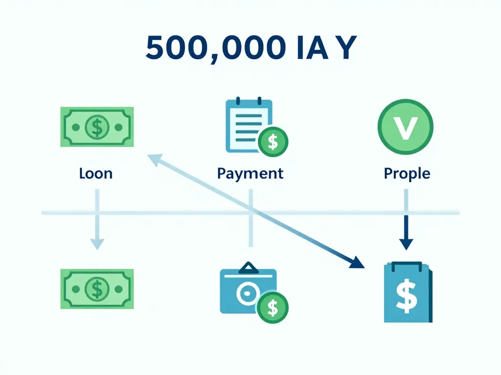 Schéma prêt emprunter 50000 euros sur 7 ans