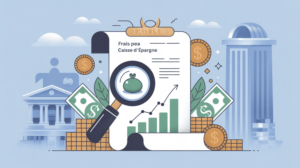 illustration frais pea caisse epargne moderne