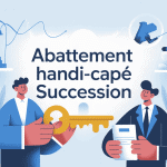 Illustration justificatif abattement handicapé succession clé fiscale
