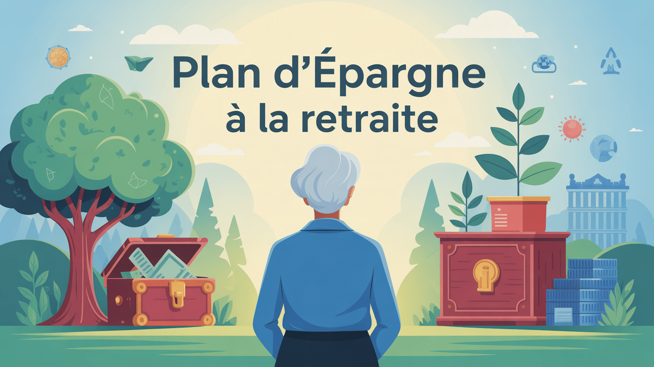 Pourquoi ouvrir un PER à la retraite visuel senior et transmission