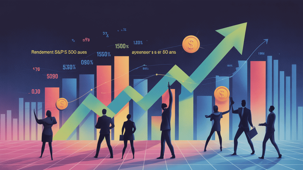 vue croissance rendement s&p 500 50 ans