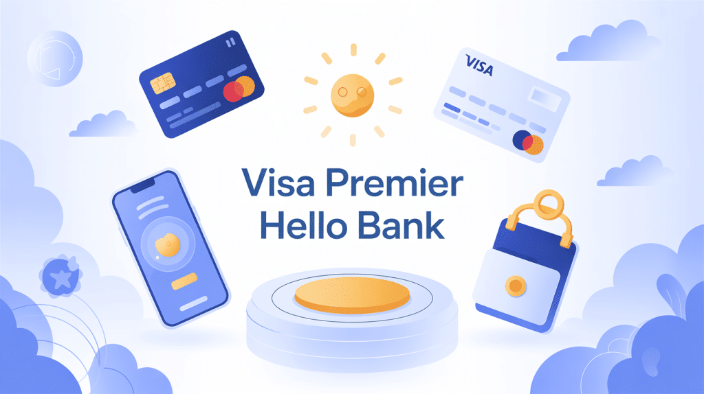 illustration premium visa premier hello bank